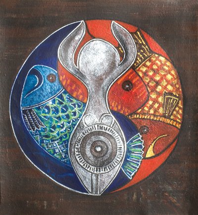 Virgo-Pisces by Sabira Manek